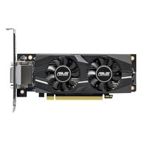 Видеокарта ASUS GeForce RTX 3050 6GB GDDR6/96-bit, PCIe 4.0, 1xDVI-D+1xHDMI+1xDP, 2 слота, низкопрофильная, без доп. питания (RTX3050-O6G-LP-BRK) — фото 2