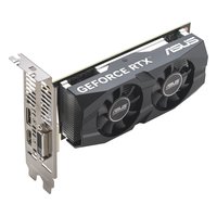 Видеокарта ASUS GeForce RTX 3050 6GB GDDR6/96-bit, PCIe 4.0, 1xDVI-D+1xHDMI+1xDP, 2 слота, низкопрофильная, без доп. питания (RTX3050-O6G-LP-BRK) — фото 5