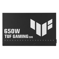 Блок питания ASUS TUF Gaming 650W Bronze EVO, ATX 3.1, 80 PLUS Bronze, модульный, 2xPCIe 6+2 (90YE00D6-B0NA00) — фото 2