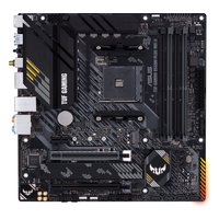 Материнская плата ASUS TUF GAMING B550M-PLUS WIFI II, mATX, 1xAM4, AMD B550, 4xDDR4 (до 128GB), 2xM.2, 4xSATA3, 1xPCIe 4.0 x16, DP/HDMI, 1x2.5GbE, Wi-Fi 6 (90MB19Y0-M0EAY0) — фото 1