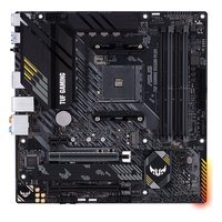 Материнская плата ASUS TUF GAMING B550M-PLUS, mATX, 1xAM4, AMD B550, 4xDDR4-4866MHz (до 128GB), 2xM.2, 4xSATA3, 1xPCIe 4.0 x16, HDMI/DP, 1x2.5GbE
