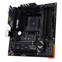 Материнская плата ASUS TUF GAMING B550M-PLUS, mATX, 1xAM4, AMD B550, 4xDDR4-4866MHz (до 128GB), 2xM.2, 4xSATA3, 1xPCIe 4.0 x16, HDMI/DP, 1x2.5GbE — фото 3