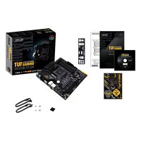 Материнская плата ASUS TUF GAMING B550M-PLUS, mATX, 1xAM4, AMD B550, 4xDDR4-4866MHz (до 128GB), 2xM.2, 4xSATA3, 1xPCIe 4.0 x16, HDMI/DP, 1x2.5GbE — фото 5
