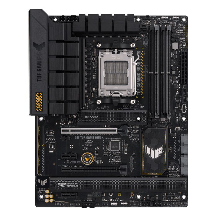 Материнская плата ASUS TUF GAMING B650-PLUS, ATX, 1xAM5, AMD B650, 4xDDR5 (до 256GB), 3xM.2, 4xSATA3, 1xPCIe 4.0 x16, DP/HDMI, 1x2.5GbE (90MB1BY0-M0EAY0)