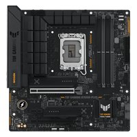 Материнская плата ASUS TUF GAMING B760M-PLUS, mATX, 1xLGA1700, Intel B760, 4xDDR5 (до 192GB), 2xM.2, 4xSATA3, 1xPCIe 5.0 x16, DP/HDMI, 1x2.5GbE (90MB1HD0-M0EAY0) — фото 1