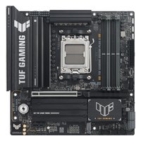 Материнская плата ASUS TUF GAMING B850M-PLUS II, mATX, 1xAM5, AMD B850, 4xDDR5 (до 256GB), 3xM.2, 4xSATA3, 1xPCIe 5.0 x16, DP/HDMI, 1x2.5GbE (90MB1MT0-M0EAY0) — фото 1