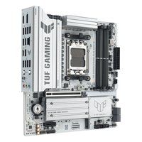 Материнская плата ASUS TUF GAMING B850M-PLUS WIFI7 W, mATX, 1xAM5, AMD B850, 4xDDR5 (до 256GB), 3xM.2, 4xSATA3, 1xPCIe 5.0 x16, DP/HDMI, 1x2.5GbE, Wi-Fi 7 (90MB1MD0-M0EAY0) — фото 2