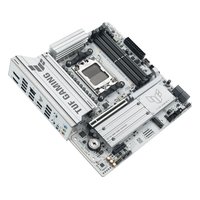 Материнская плата ASUS TUF GAMING B850M-PLUS WIFI7 W, mATX, 1xAM5, AMD B850, 4xDDR5 (до 256GB), 3xM.2, 4xSATA3, 1xPCIe 5.0 x16, DP/HDMI, 1x2.5GbE, Wi-Fi 7 (90MB1MD0-M0EAY0) — фото 4