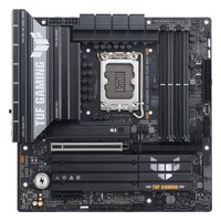 Материнская плата ASUS TUF GAMING B860M-PLUS WIFI, mATX, 1xLGA1851, Intel B860, 4xDDR5 (до 256GB), 3xM.2, 4xSATA3, 1xPCIe 5.0 x16, DP/HDMI, 1x2.5GbE, Wi-Fi 7 — фото 1