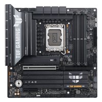 Материнская плата ASUS TUF GAMING B860M-PLUS, mATX, 1xLGA1851, Intel B860, 4xDDR5 (до 256GB), 3xM.2, 4xSATA3, 1xPCIe 5.0 x16, DP/HDMI, 1x2.5GbE (90MB1JW0-M0EAY0) — фото 1