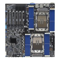 Материнская плата ASUS Z13PE-D16, E-ATX, 2xLGA4677, Intel C741, 16xDDR5-4800MHz (до 4096GB), 2xM.2, 10xSATA3, 6xPCIe 5.0 x16, VGA, 2x10GbE, IPMI (90SB0CA0-M0UAY2) — фото 2