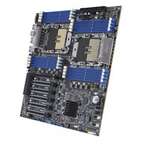 Материнская плата ASUS Z13PE-D16, E-ATX, 2xLGA4677, Intel C741, 16xDDR5-4800MHz (до 4096GB), 2xM.2, 10xSATA3, 6xPCIe 5.0 x16, VGA, 2x10GbE, IPMI (90SB0CA0-M0UAY2) — фото 3