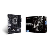 Материнская плата Biostar H610MHC 2.0, mATX, 1xLGA1700, Intel H610, 2xDDR4 (до 64GB), 1xM.2, 4xSATA3, 1xPCIe 4.0 x16, HDMI/VGA, 1x1GbE — фото 4