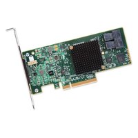 RAID-контроллер Broadcom 9341-8i, 8 внутр. (2× SFF-8643), SAS/SATA 12 Гбит/с, RAID 0,1,5,10,50,JBOD, PCIe 3.0 x8, LP (FH-планка в комплекте) (05-26106-00)