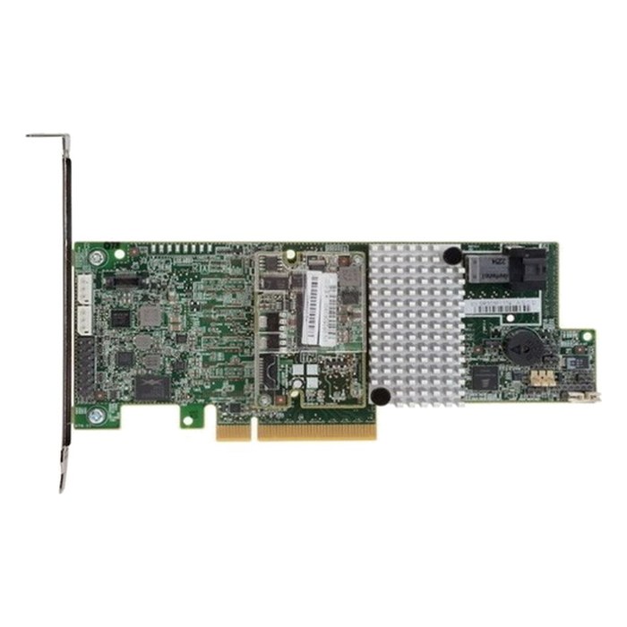 RAID-контроллер Broadcom 9361-4i, 4 внутр. (1× SFF-8643), SAS/SATA 12 Гбит/с, RAID 0,1,5,6,10,50,60, кэш 1 ГБ, PCIe 3.0 x8, LP (05-25420-10D / 03-25420-12D)