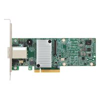 RAID-контроллер Broadcom 9380-8e, 8 внеш. (2× SFF-8644), SAS/SATA 12 Гбит/с, RAID 0,1,5,6,10,50,60, кэш 1 ГБ, PCIe 3.0 x8, LP (05-25528-04)
