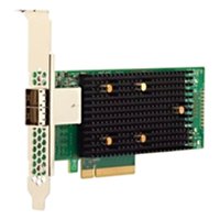 HBA-адаптер Broadcom 9400-8e, 8 внеш. (2× SFF-8644), SAS/SATA/NVMe 12 Гбит/с, PCIe 3.1 x8, LP (05-50013-01)