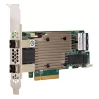 Broadcom 05-50031-00 — RAID-контроллер 9480-8i8e, 8 внутр. (2× SFF-8643), 8 внеш. (2× SFF-8644), SAS/SATA/NVMe 12 Гбит/с, RAID 0,1,5,6,10,50,60, кэш 4 ГБ, PCIe 3.1 x8, LP