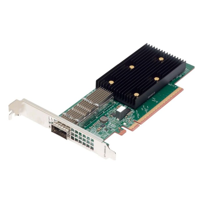 Сетевая карта Broadcom BCM957608-P1400GD, 1× QSFP-DD (QSFP112-DD) 400 GbE, Broadcom BCM57608, PCIe 5.0 x16 (BCM957608-P1400GDF00)