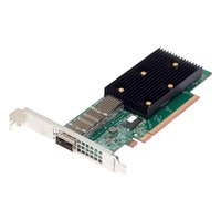 Сетевая карта Broadcom BCM957608-P1400GD, 1× QSFP-DD (QSFP112-DD) 400 GbE, Broadcom BCM57608, PCIe 5.0 x16 (BCM957608-P1400GDF00)