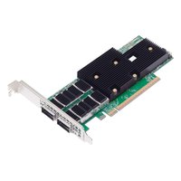 Сетевая карта Broadcom BCM957608-P2200G, 2× QSFP112 200 GbE, Broadcom BCM57608, PCIe 5.0 x16 (BCM957608-P2200GQF00)