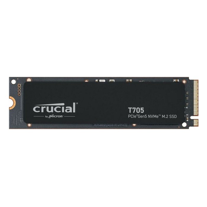 SSD 4TB Crucial T705, NVMe M.2 2280 PCIe 5.0 x4 (R14100/W12600MB/s) (2400 TBW) (CT4000T705SSD3)