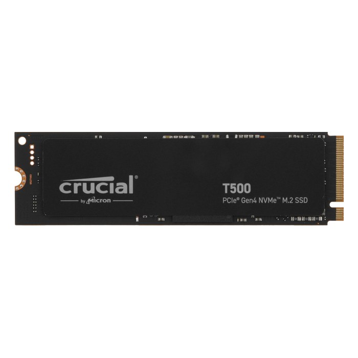 Crucial CT500T500SSD8 — SSD 500GB T500, NVMe M.2 2280 PCIe 4.0 x4 (R7200/W5700MB/s) (300 TBW)