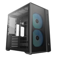 Корпус Deepcool CG590 MESH 2F, Midi Tower, ATX/mATX/Mini-ITX, без БП, стекло, чёрный (R-CG590MESH-BKANA2-G) — фото 1