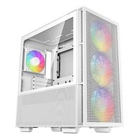 Корпус Deepcool CH560 WH, Midi Tower, E-ATX/ATX/mATX/Mini-ITX, без БП, стекло, белый — фото 1
