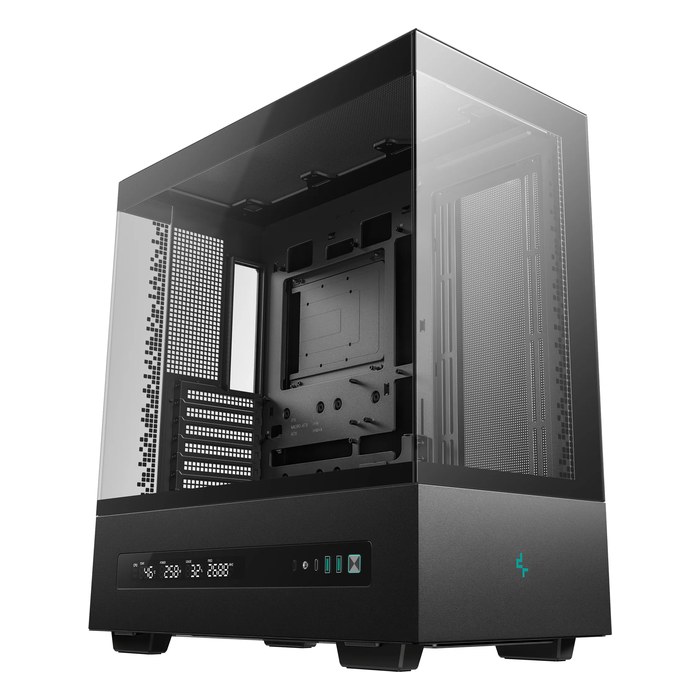Корпус Deepcool CH690 DIGITAL, Midi Tower, ATX/mATX/Mini-ITX, без БП, стекло, чёрный (R-CH690-BKNNA0D-G-1)