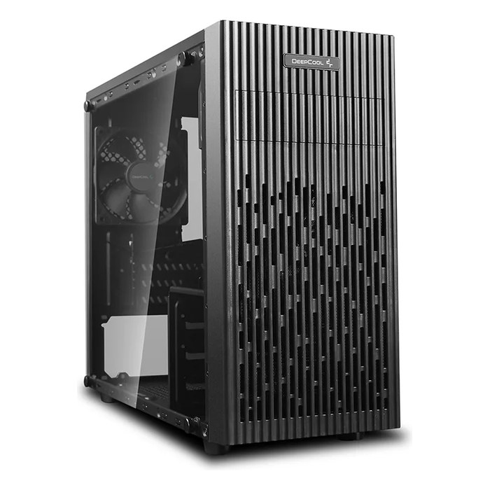 Корпус Deepcool MATREXX 30, Mini Tower, mATX/Mini-ITX, без БП, стекло, чёрный