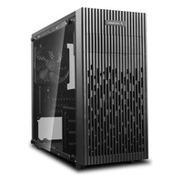 Корпус Deepcool MATREXX 30, Mini Tower, mATX/Mini-ITX, без БП, стекло, чёрный — фото 1