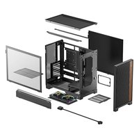 Корпус Deepcool CL600, Midi Tower, ATX/mATX/Mini-ITX, без БП, стекло, чёрный (R-CL600-BKNNA2-G-1) — фото 5