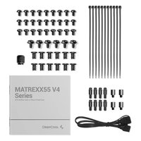 Deepcool R-MATREXX55-BCADA4-G-4 — Корпус MATREXX 55 V4 C, Midi Tower, ATX/mATX/Mini-ITX, без БП, стекло, чёрный — фото 5