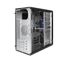 Корпус ExeGate MA-371X, Mini Tower, mATX, без БП, чёрный (EX277439RUS) — фото 2