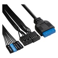 Корпус ExeGate MA-371X, Mini Tower, mATX, без БП, чёрный (EX277439RUS) — фото 3