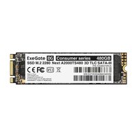 SSD 480GB ExeGate Next, SATA M.2 2280 (R563/W497MB/s) (200 TBW) (EX280470RUS) — фото 2