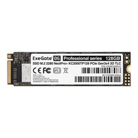 SSD 128GB ExeGate NextPro+, NVMe M.2 2280 PCIe 3.0 x4 (R1200/W600MB/s) (40 TBW) (EX282320RUS) — фото 2