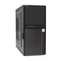 ExeGate EX284039RUS — Корпус BA-204U, Mini Tower, mATX, без БП, чёрный