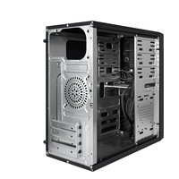 ExeGate EX284039RUS — Корпус BA-204U, Mini Tower, mATX, без БП, чёрный — фото 2