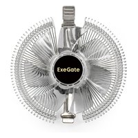 Кулер для процессора ExeGate Wizard EE91-RED, до 75W, LGA1954/1851/1700/1200/115x, AM5/AM4 (EX286147RUS) — фото 3