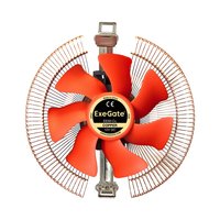 Кулер для процессора ExeGate EE90-Cu, до 80W, LGA1954/1851/1700/1200/115x, AM5/AM4 (EX286151RUS) — фото 2