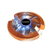 Кулер для процессора ExeGate Wizard EE91-Cu.BLUE, до 80W, LGA1954/1851/1700/1200/115x, AM5/AM4 (EX286153RUS) — фото 2