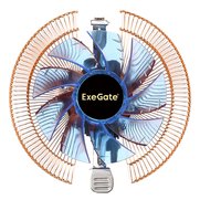 Кулер для процессора ExeGate Wizard EE91-Cu.BLUE, до 80W, LGA1954/1851/1700/1200/115x, AM5/AM4 (EX286153RUS) — фото 3