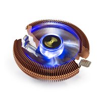 Кулер для процессора ExeGate Wizard EE91-PWM.Cu.BLUE, до 80W, LGA1954/1851/1700/1200/115x, AM5/AM4 (EX286154RUS)