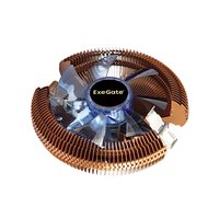 Кулер для процессора ExeGate Wizard EE91-PWM.Cu.BLUE, до 80W, LGA1954/1851/1700/1200/115x, AM5/AM4 (EX286154RUS) — фото 2