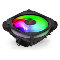 Кулер для процессора ExeGate Dark Magic EE400XL-PWM.RGB, до 125W, LGA1954/1851/1700/1200/115x, AM5/AM4 (EX286158RUS) — фото 1