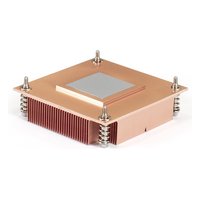 Радиатор для процессора ExeGate ESNK-0047.1U.2011/2066.Cu, 1U, до 100W, LGA2011/2066 (EX286163RUS) — фото 2