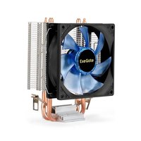 Кулер для процессора ExeGate Wizard EXX200-PWM.BLUE, до 95W, LGA1954/1851/1700/1200/115x, AM5/AM4 (EX286297RUS) — фото 2