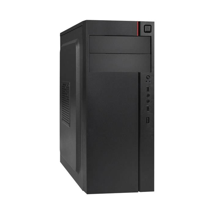 Корпус ExeGate AA-440-AA500, Midi Tower, ATX, БП 500W, чёрный (EX290183RUS)